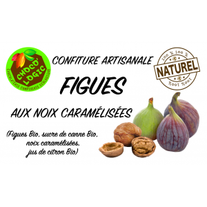 Confiture figues et noix