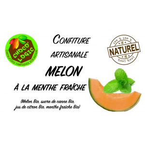 Confiture melon à la menthe fraîche