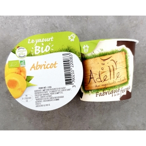 Lot de 6 yaourts à l'abricot