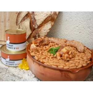 Cassoulet au confit d'oie