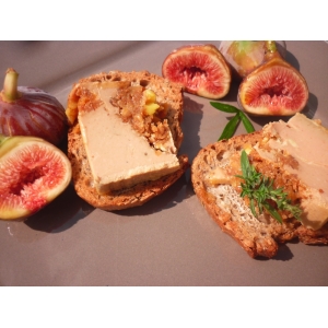 Bloc de foie gras de canard aux figues