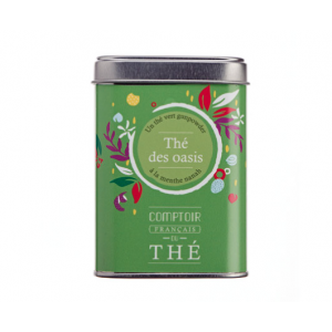 Thé des oasis - boîte métal 100gr - vrac