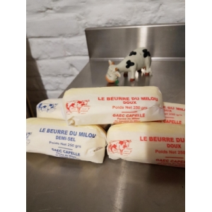 Beurre cru doux