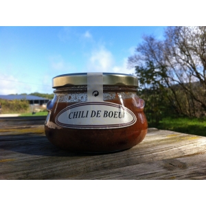 Conserve de chili de boeuf