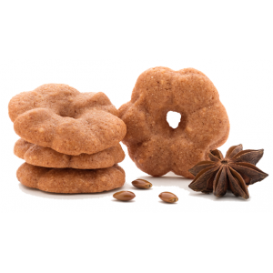 Biscuits bio sans gluten à l'anis étoilé