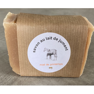 Savon lait de jument - miel de printemps
