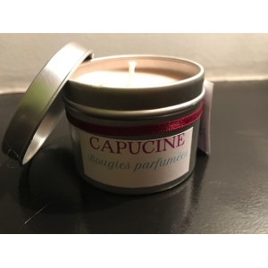 Bougie naturelle parfumée café noisette/croissants (b)