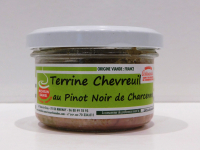 Terrine chevreuil pinot noir charcen