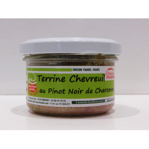 Terrine chevreuil pinot noir charcen