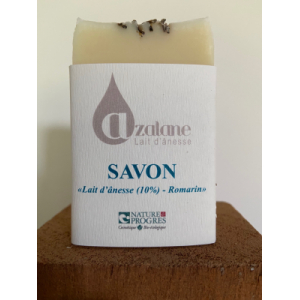 Savon- lait d'ânesse-romarin