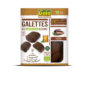 Galettes au sarrasin germé choco 2x