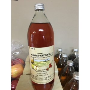 Jus pomme /groseille