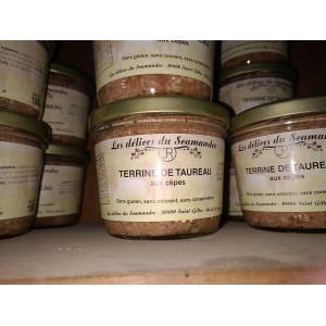 Terrine de taureau forestière 180 g
