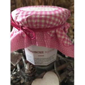 Confiture framboise-pomme