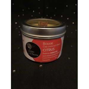 Bougie agrumes