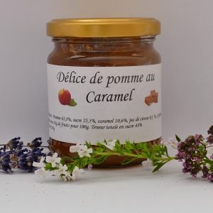 Délice de pomme au caramel