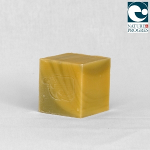 Savon aux deux argiles,cube 60g.