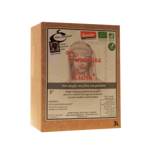 Vinaigre de cidre bio 3l