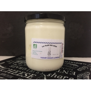 Yaourt brassé au lait de brebis