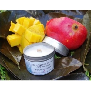 Bougie végétale parfum mangue