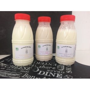 Yaourt brassé au lait de brebis aromatisé au citronbio