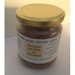 Tapenade pois chiche olives miel des cevennes