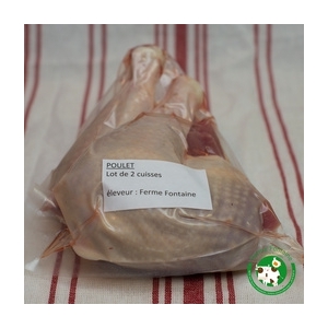 * vv cuisses de poulet fermier