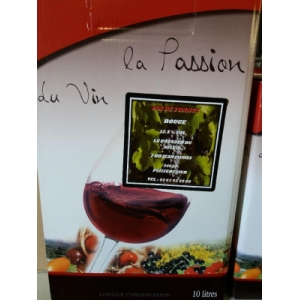 Bib de 5 litres de vin rouge