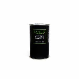 Huile d'olive basilic