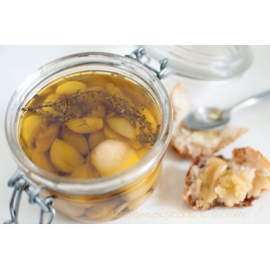 Ail confit a l'huile d'olive