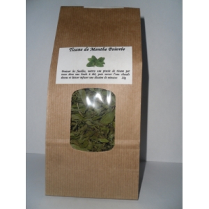 Tisane de menthe poivrée