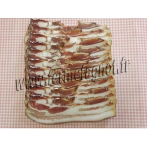 Tranches de lard fumé