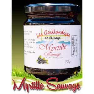 Confiture myrtille sauvage