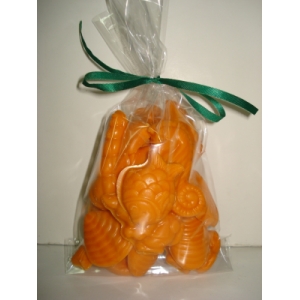 Sachet de fritures orange