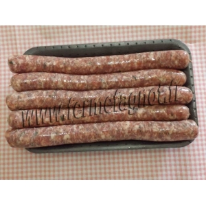 Saucisses à rôtir de boeuf