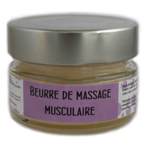Beurre de massage musculaire