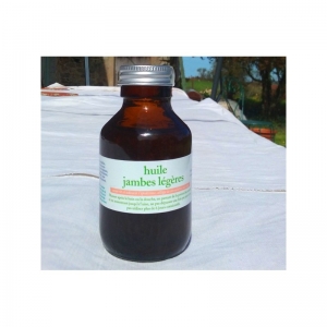 Huile jambes légères
