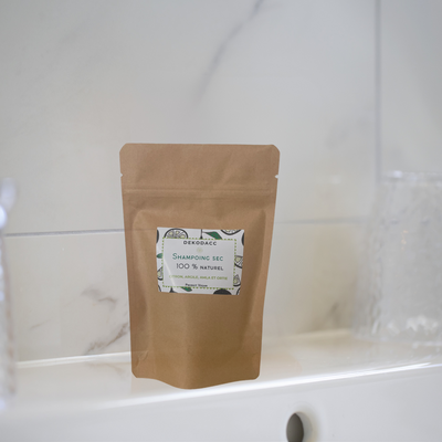 Shampoing sec 100% naturel recharge kraft