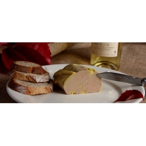Foie gras entier de canard mi-cuit
