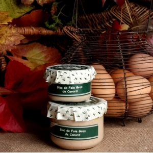 Bloc de foie gras de canard