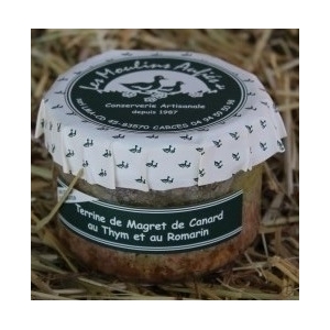 Terrine de magret thym et romarin