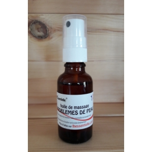 Huile de massage problèmes de peau