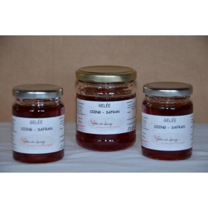 Gelée de coings safranée