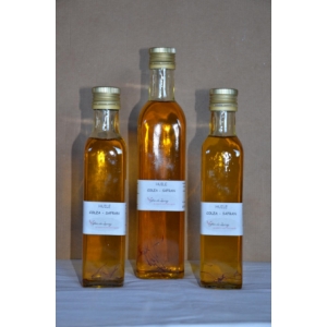 Huile de colza safranée