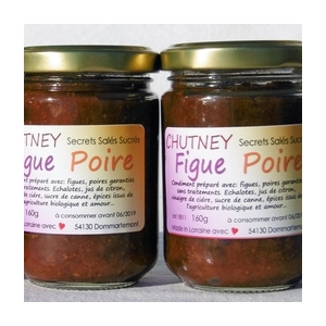 Chutney figue poire