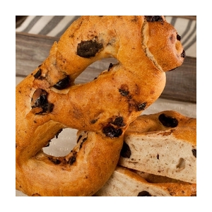 Fougasse aux olives noires bio