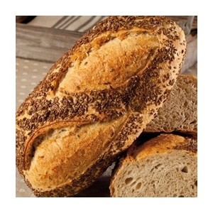 Pain garni au lin bio