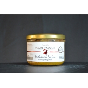 Feuillantine de foie gras aux magrets fumés