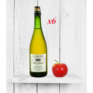 Cidre fermier brut x6 btls