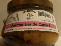 Parmentier de canard